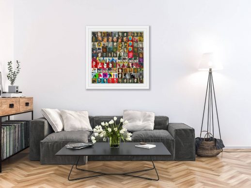 101 Expressions – Large Giclée Paper In Room